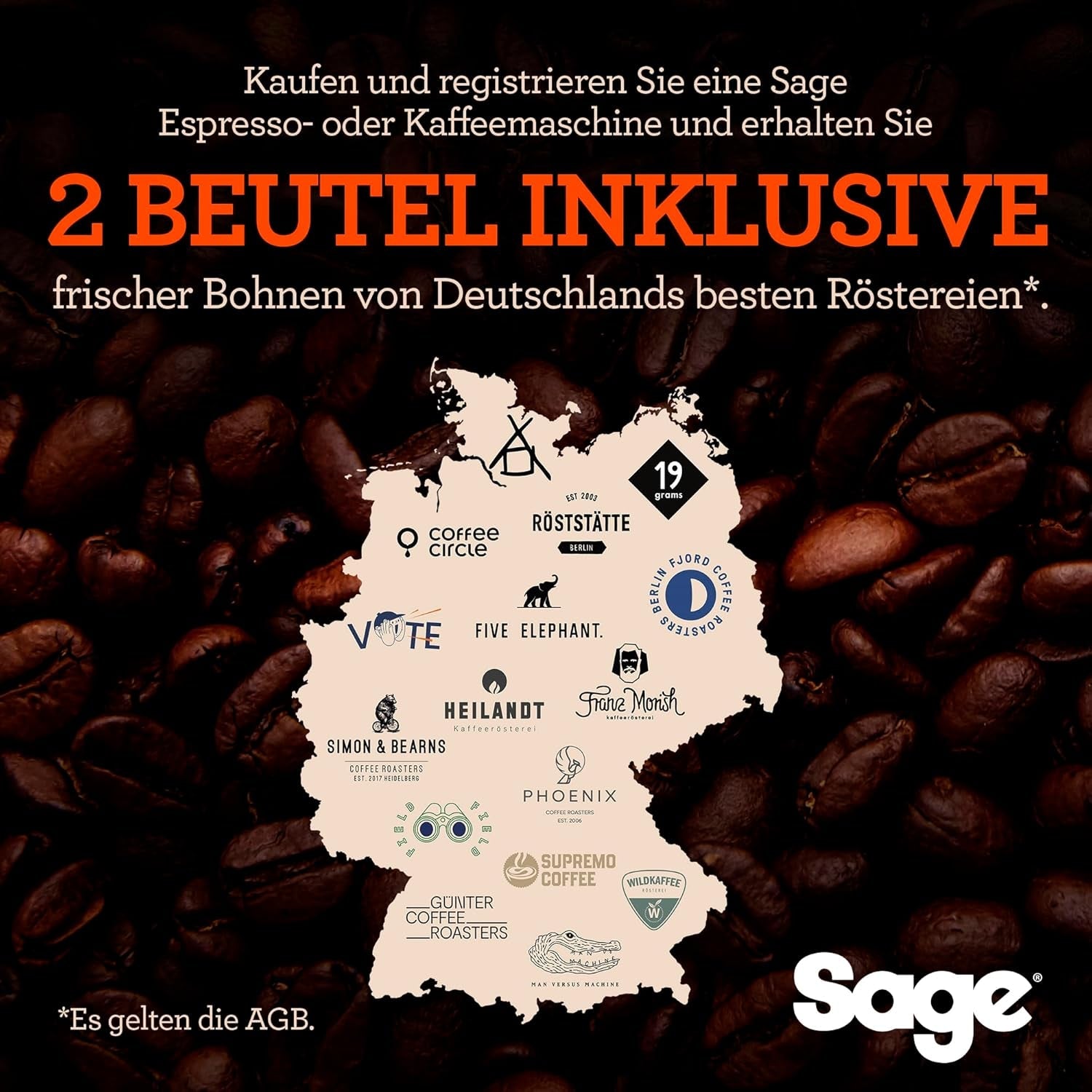 Sage - The Barista Express - Espressor cu spumator manual de lapte și râșniță integrată - 16 setări de măcinare, măcinare automată, spumă individuală de lapte - Trufă Neagră
