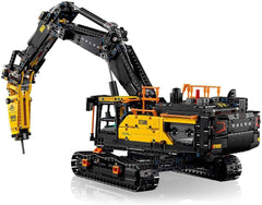 LEGO Technic Volvo EC500 Hybrid-Bagger - Spielzeug Automodell mit Motor für Erwachsene mit beweglichem Ausleger, Kettenantrieb sowie austauschbarem Hammer und Schaufel - Geschenkidee - 42215