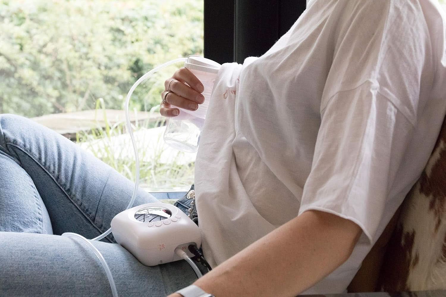 Nuby - Elektrische Milchpumpe Mit Digitaler Anzeige Akcesoria Żywność i karmienie piersią Sklep Bebe Naty