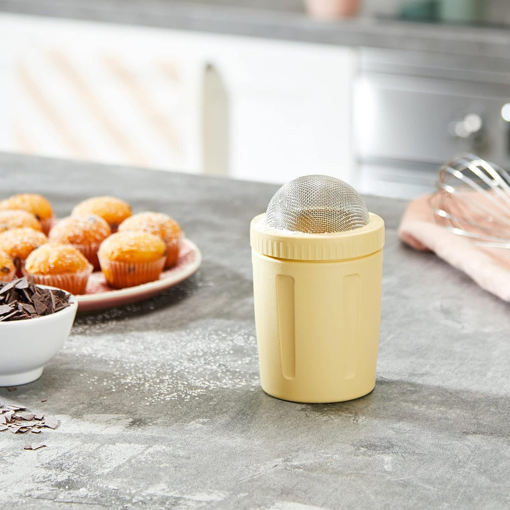 Shaker Zenker pentru zahăr pudră și cacao, plastic, asortat, 7,5 x 6,5 x 12,5 cm