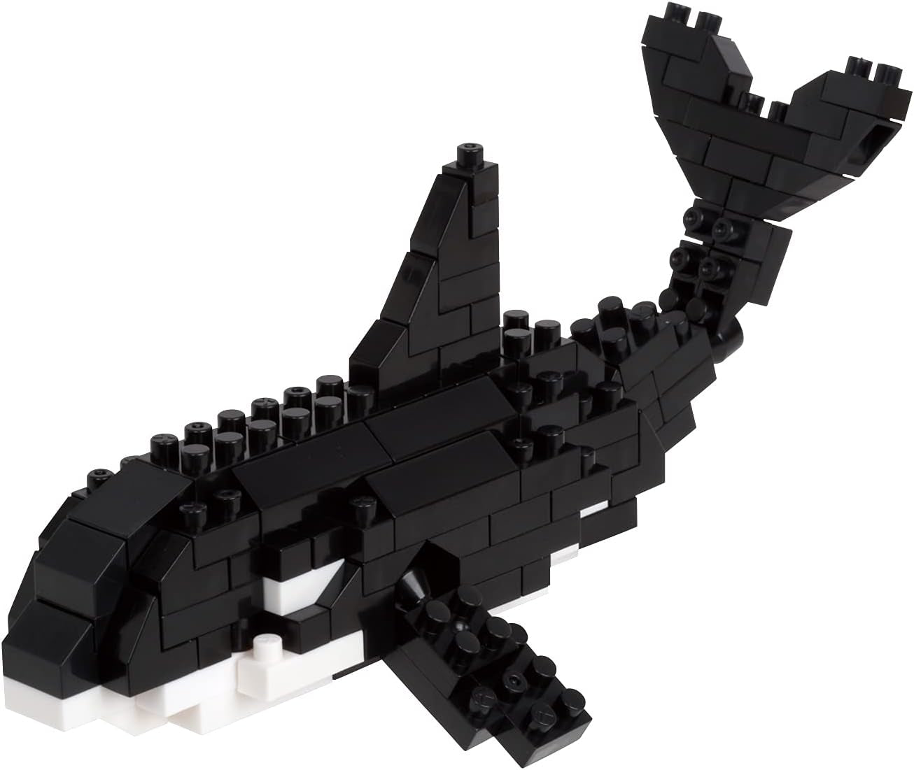 Bandai - Nanoblock - Roter Panda - Czerwona Panda - Mini-Bausteinfigur - Baukastenspiel - Pixel-Tierfiguren-Bausatz Panda - NBC194