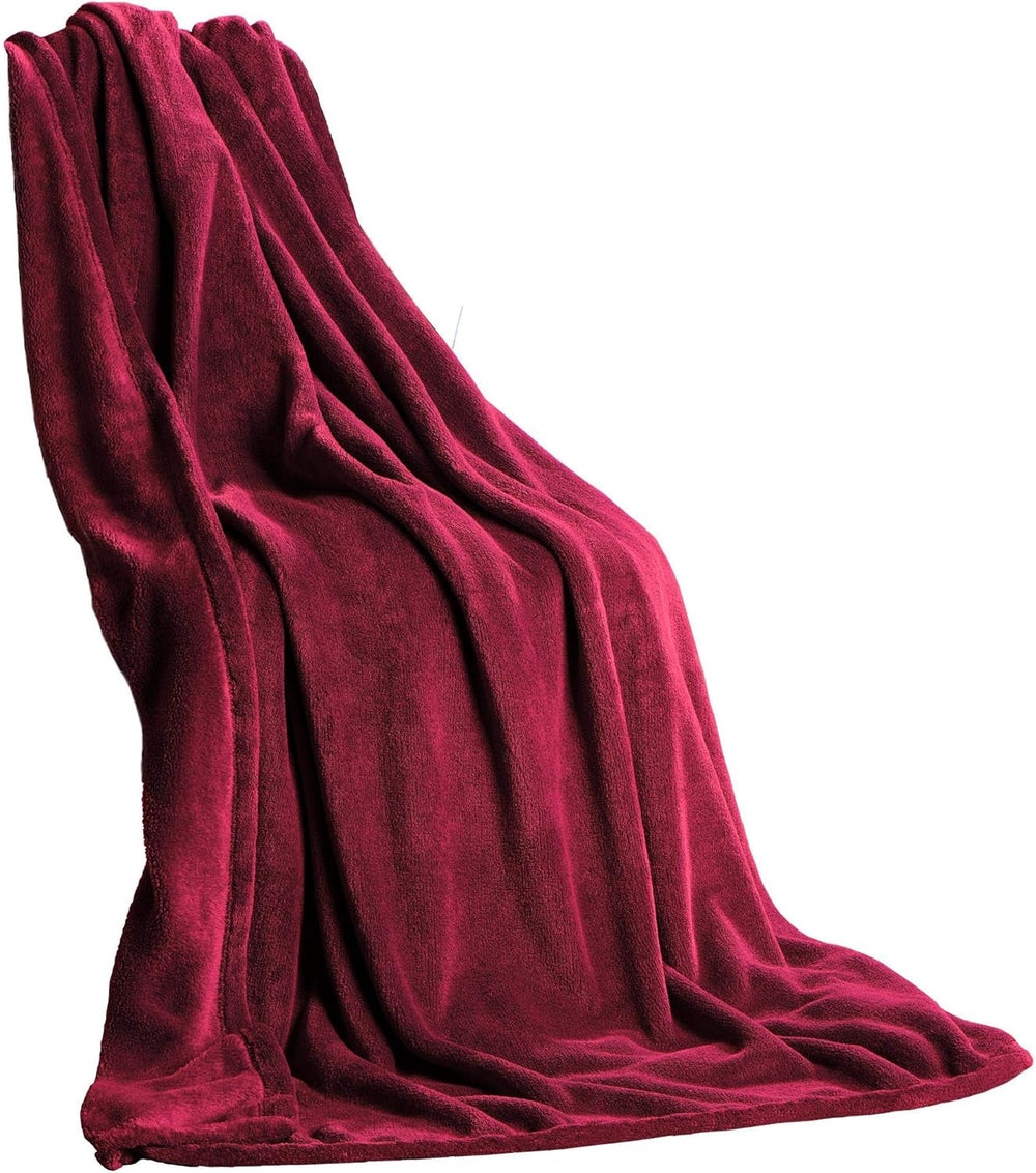 Puszysty koc Celinatex 150 x 200 cm Bordeaux koc sofa kanapa miękki koc gwiazdki Polar z mikrofibry Oeko-Tex Moonlight Łóżka i narzuty Besuche den CelinaTex-Store Bordeaux 150 x 200 cm
