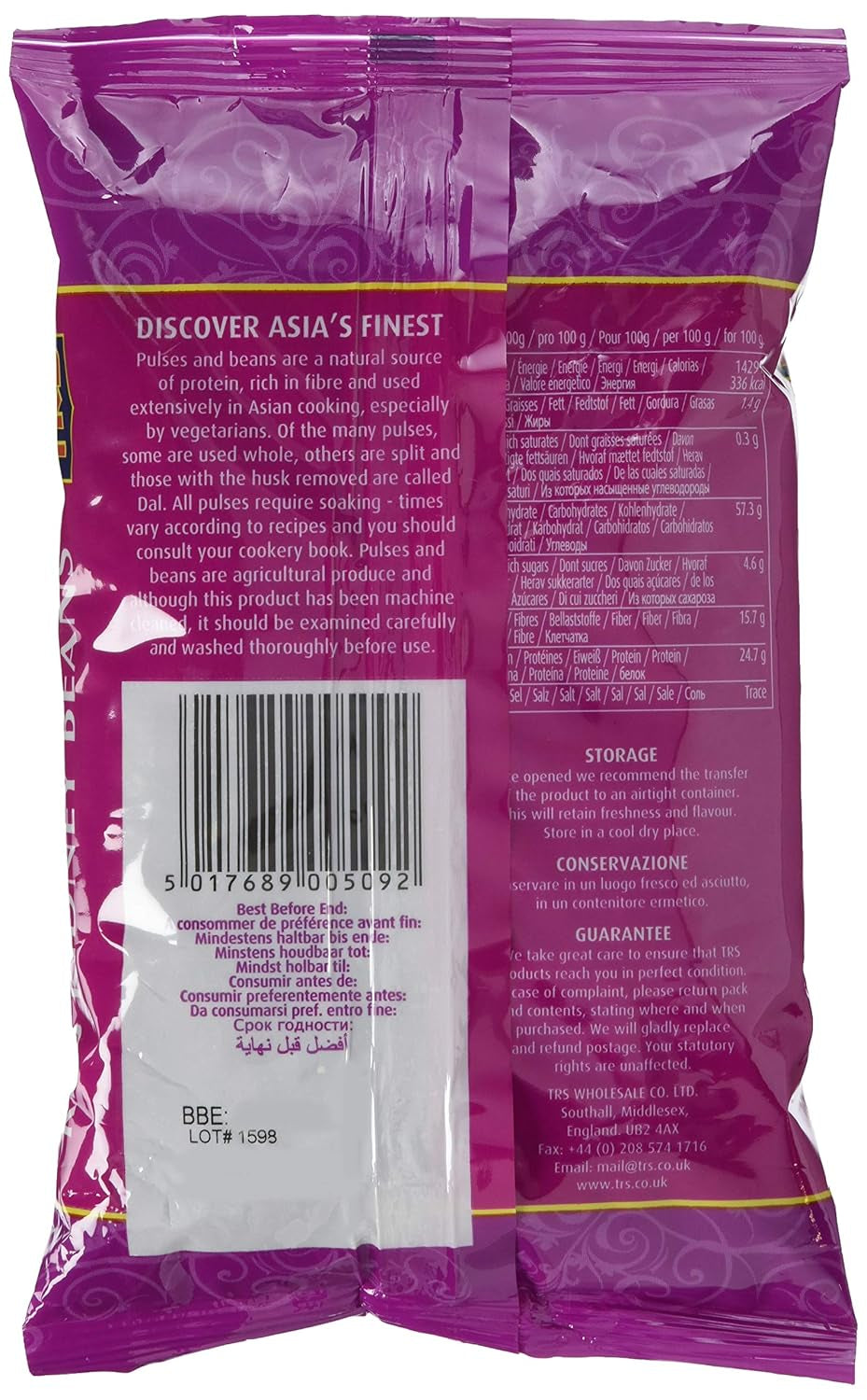 TRS - Fasola czerwona - (1 x 500g)