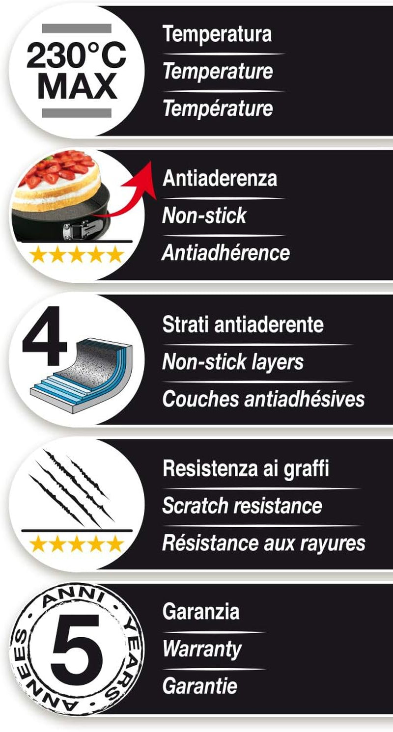 Blackstone Kuchenform 12 muffinów, Stahl, Schwarz/Grau Stein, 6 Einheiten Formy i blachy do pieczenia Naty Shop