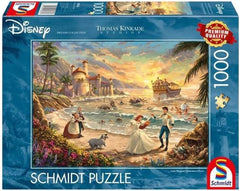 Schmidt Spiele 58036 Thomas Kinkade Disney Mała Syrenka Święto Miłości 1000-elementowe puzzle Naty Shop Domyślny tytuł