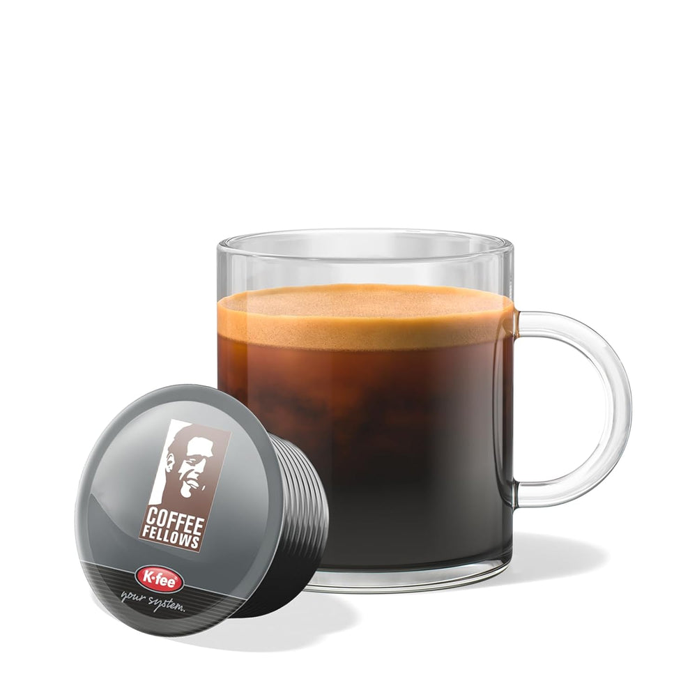 Coffee Fellows Blend Espresso Kapseln, kompatibel mit K-fee, EXPRESSI & Tchibo Cafissimo*, schokoladig-fruchtige Aromen, 120 Kaffeekapseln