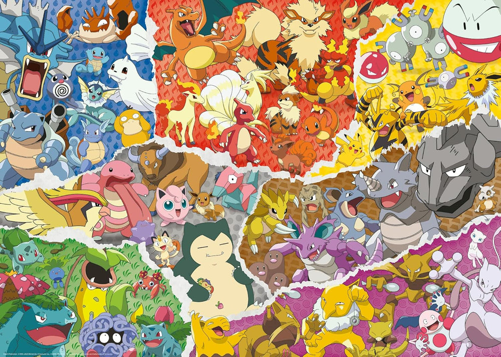 Ravensburger Puzzle 12000832 - Pokémon Adventure - 1000-elementowa układanka Pokémon dla dorosłych i dzieci powyżej 14. roku życia Puzzle Naty Shop Nowy projekt