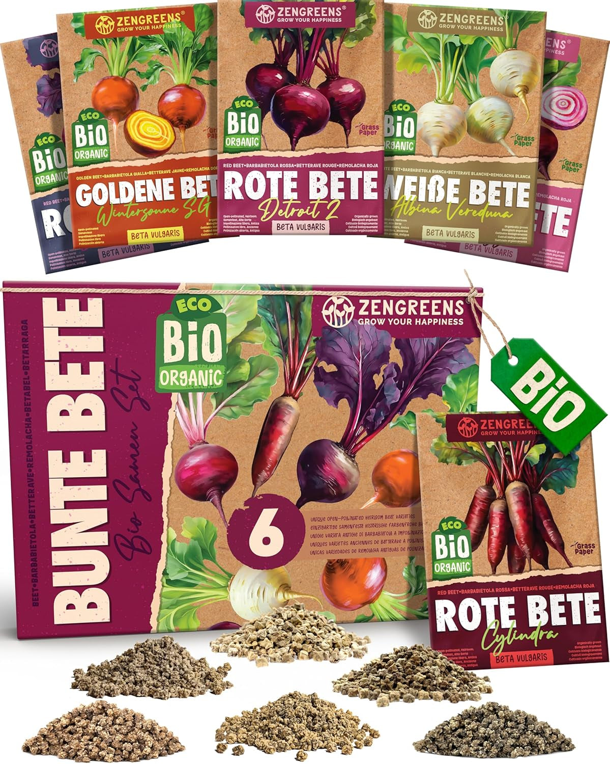 Organiczne nasiona pomidorów w zestawie 10 - 10 nasion pomidorów do łatwej uprawy w ogrodzie, na balkonie lub na podwyższeniu - Nasiona roślin - Sadzonki