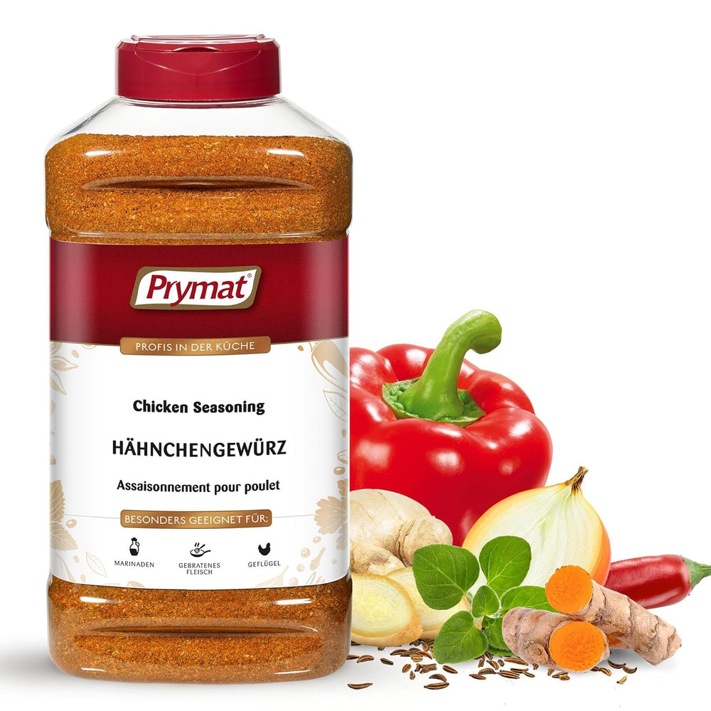 Prymat Hähnchengewürz 1100g, Gewürzmischung für Hhn, Turcja, Ente, Gans, Grillgewürze, Marynata für Fleisch im Streuer