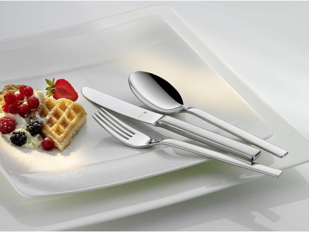 Zestaw sztućców ze stali nierdzewnej WMF Lyric plus dla 6 osób, 30 lub 66 sztuk Kitchen Naty Shop
