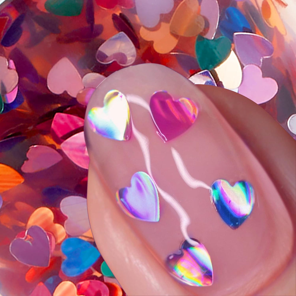 Oja Nails.INC Miłość w cekinach