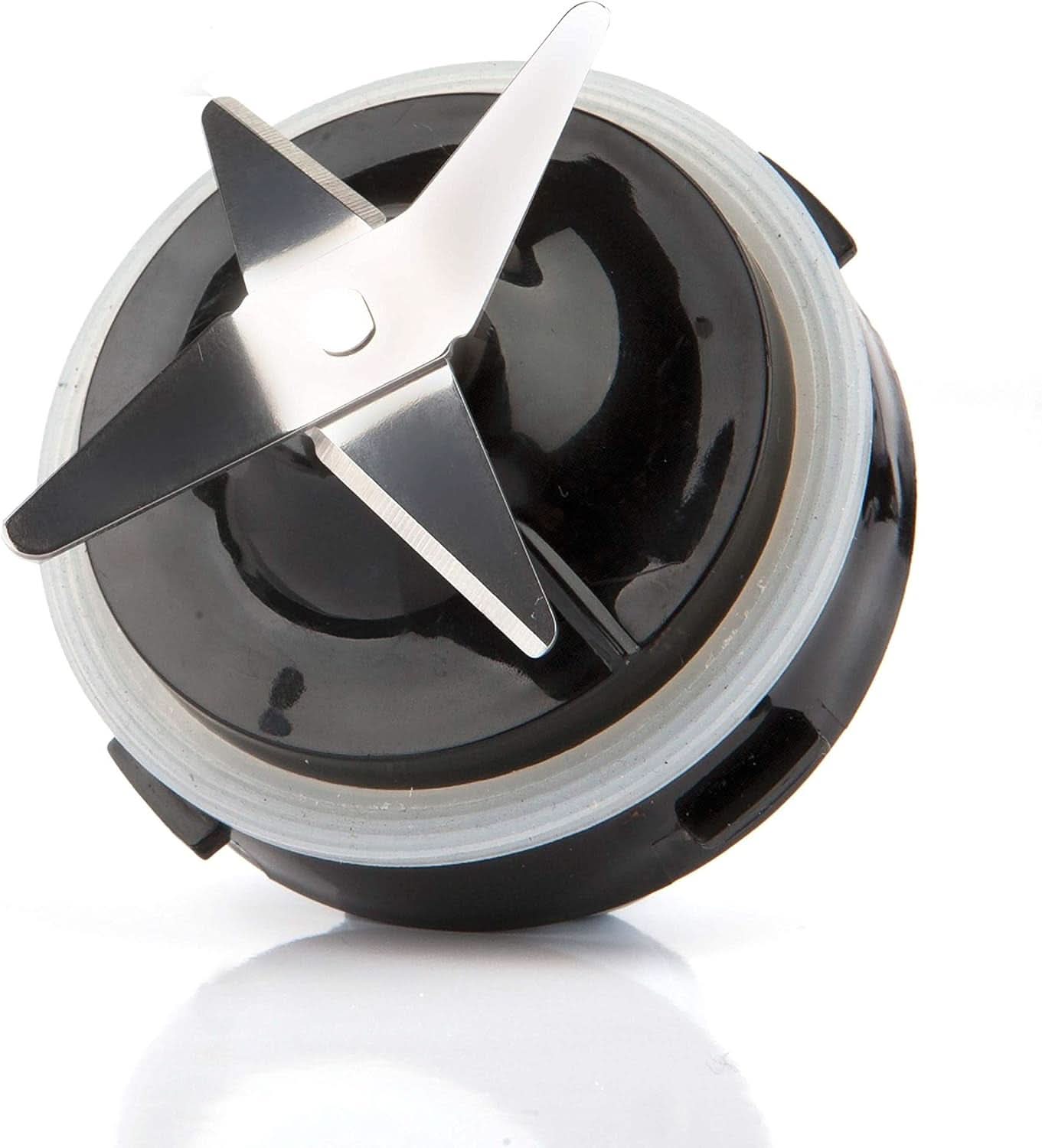 BLACK+DECKER Mikser stojący | 500W | 2 prędkości | Funkcja impulsu | Glaskrug | 1,5 l | Edelstahlmesser Mit 4 Klingen | Herausnehmbar Und Leicht Zu Reinigen | Weiß Und Grau Kitchen Naty Shop