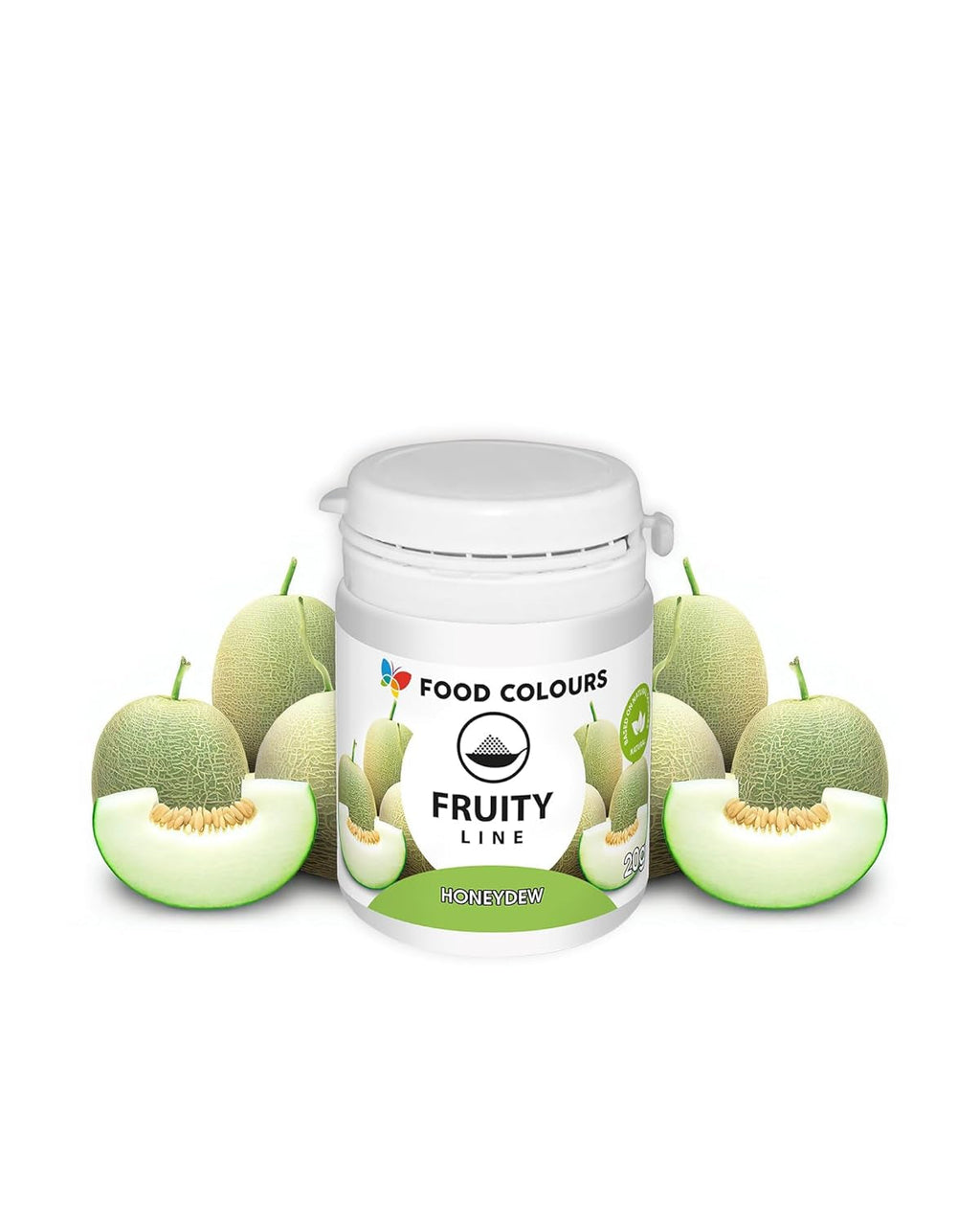 Coloranți alimentari pudră colorant natural Fruity Line BLUEBERRY 20G pudră colorantă naturală pentru creme glazură burete aluat sub formă de pudră colorant alimentar pentru băuturi jeleuri