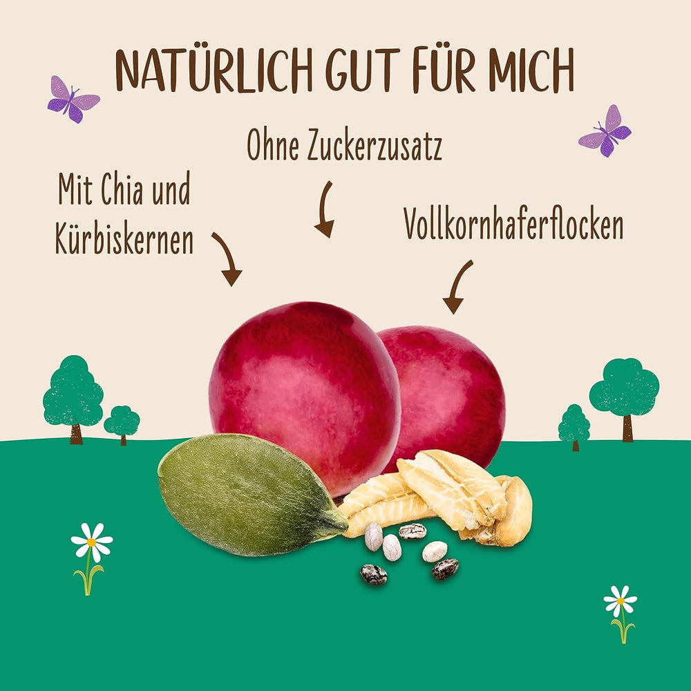 Allos niesłodzone musli białkowe | Organiczne musli | Płatki owsiane | Płatki śniadaniowe | Wegańskie (5 x 450g), 1 sztuka (opakowanie 5 szt.)