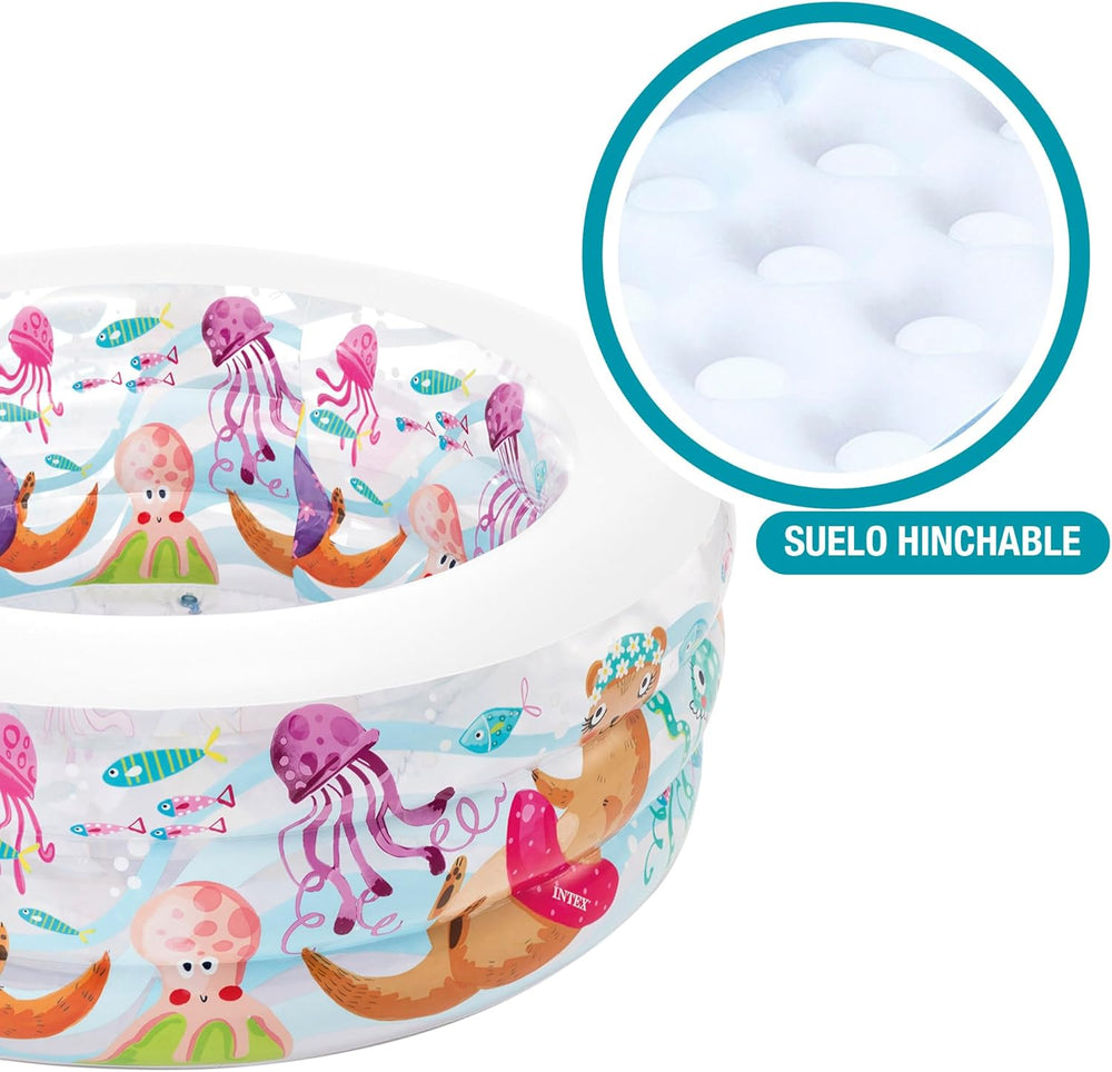 Basen akwariowy Intex, wielokolorowy, 152x152x56 cm, 58480NP