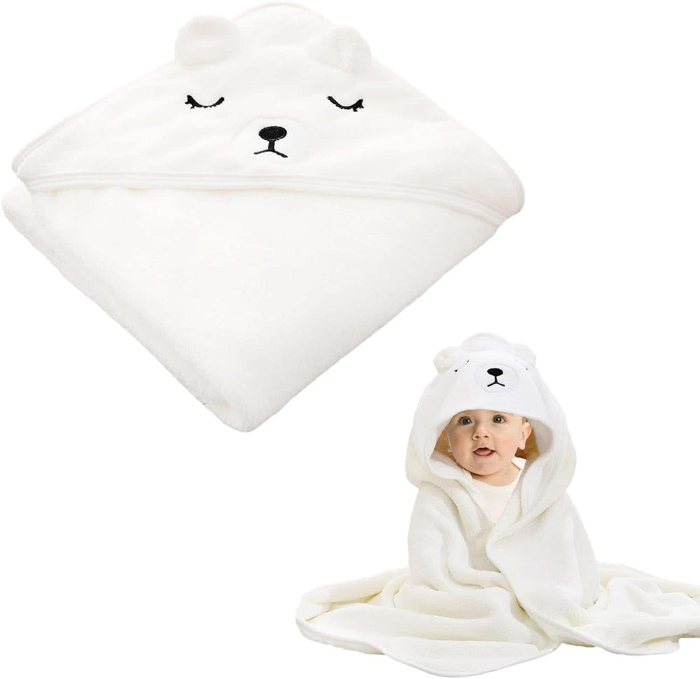 Prosop cu glugă pentru bebeluși, moale, absorbant Mama si Copilul Naty Shop