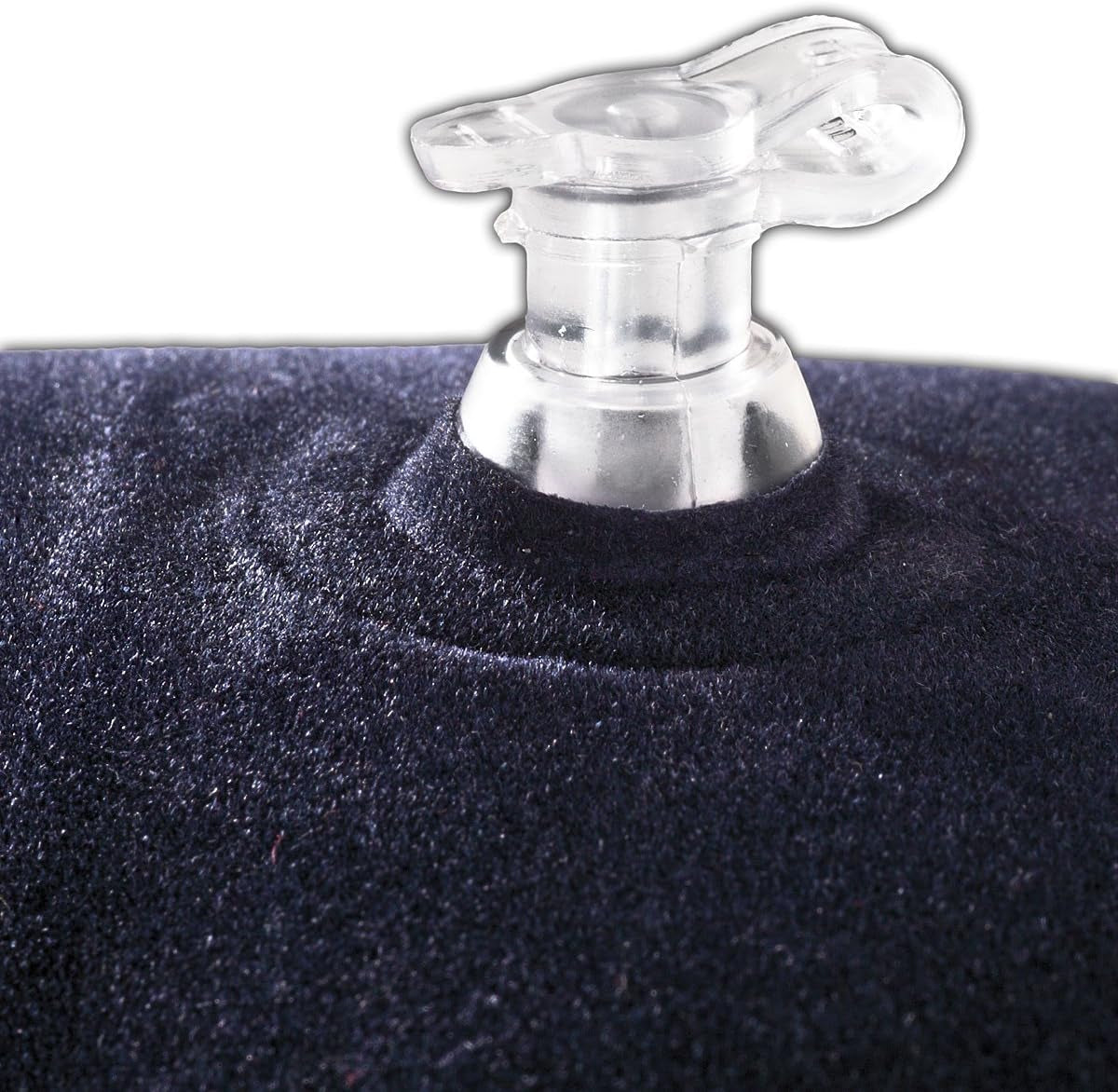 Black Crevice Pernă gonflabilă pentru gât, pernă pentru gât, BCR3631, albastru Perne calatorie Naty Shop