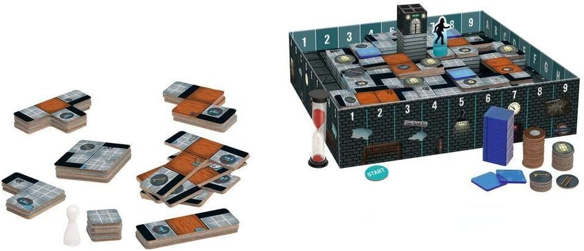 Mojżesz. Sebastian Fitzek Underground, innowacyjna gra thriller 3D dla fanów gier ucieczki, kooperacyjna gra planszowa autorstwa Marco Teubnera o różnych poziomach trudności, dla osób w wieku od 12 lat.