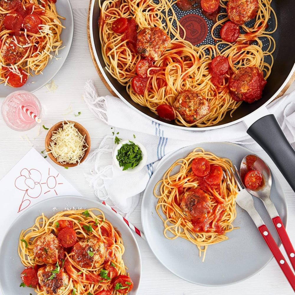 Tefal C27808 Generous Cook Pan 32 cm, powłoka nieprzywierająca, dno Thermo-Fusion, wszystkie rodzaje płyt indukcyjnych Garnki i patelnie Naty Shop