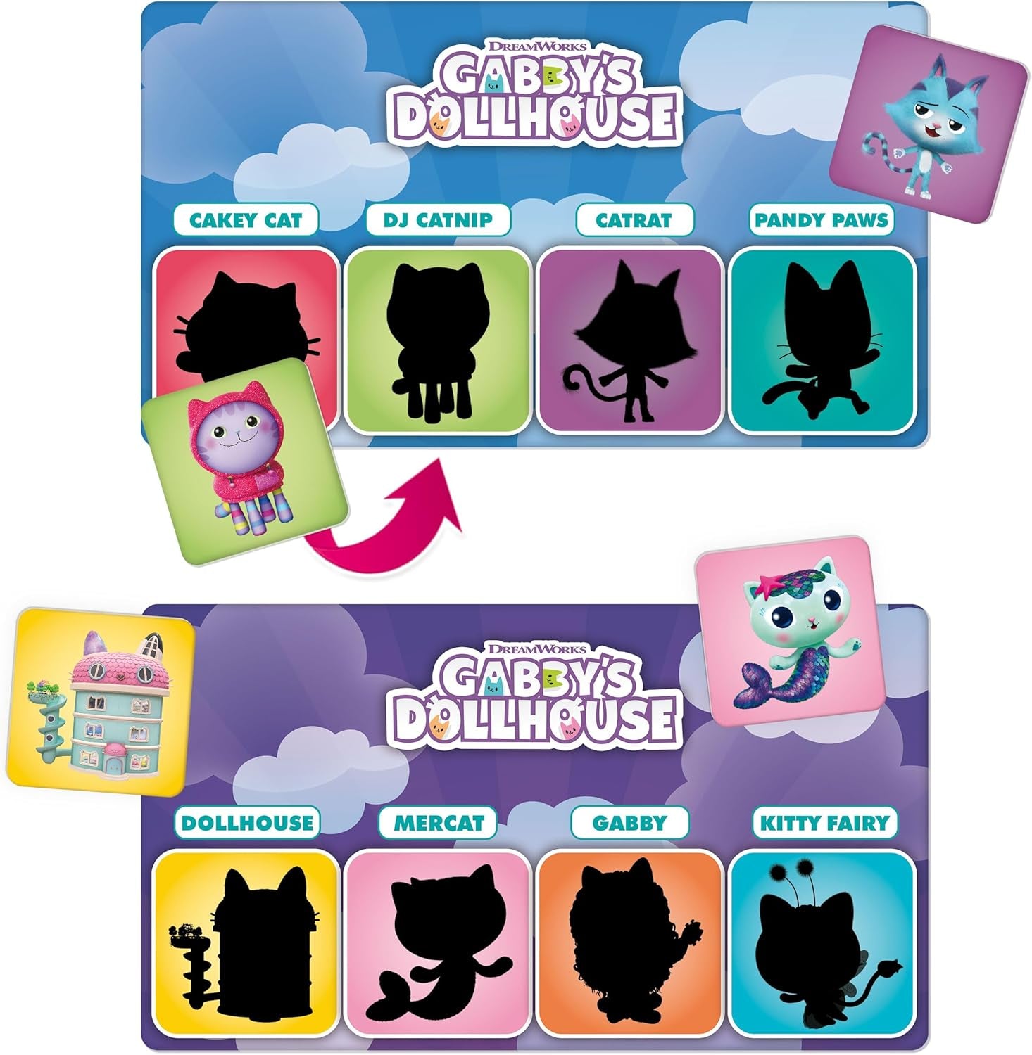 Jocuri educative CASA DE PĂPȘI A LUI GABBY