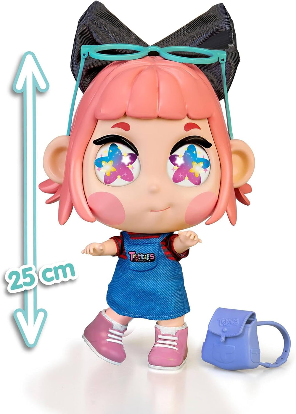 Sophie mit Emoti-Augen, Mehrfarbig, Reiseppuppen aus der Zeichentrickserie, mit über 10 Accessoires, Geschenk für Mädchen und Jungen ab 3 Jahren