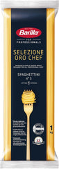 Barilla Selezione Oro Szef kuchni Spaghettini n. 3, opakowanie 12 sztuk (12 x 1 kg)