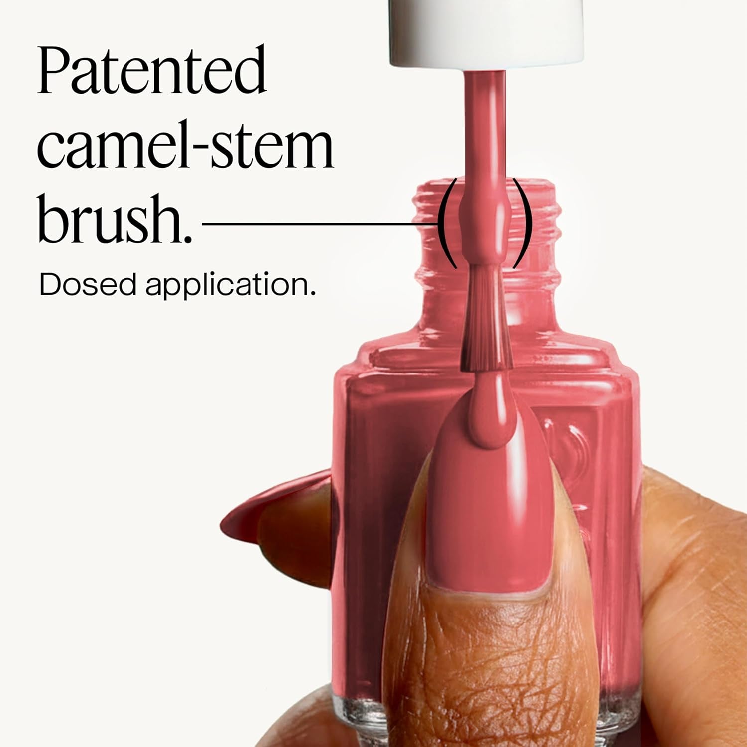 Lakier do paznokci Essie do paznokci o intensywnym kolorze, nr. 312 zakręć butelkę, Nude, 13,5 ml