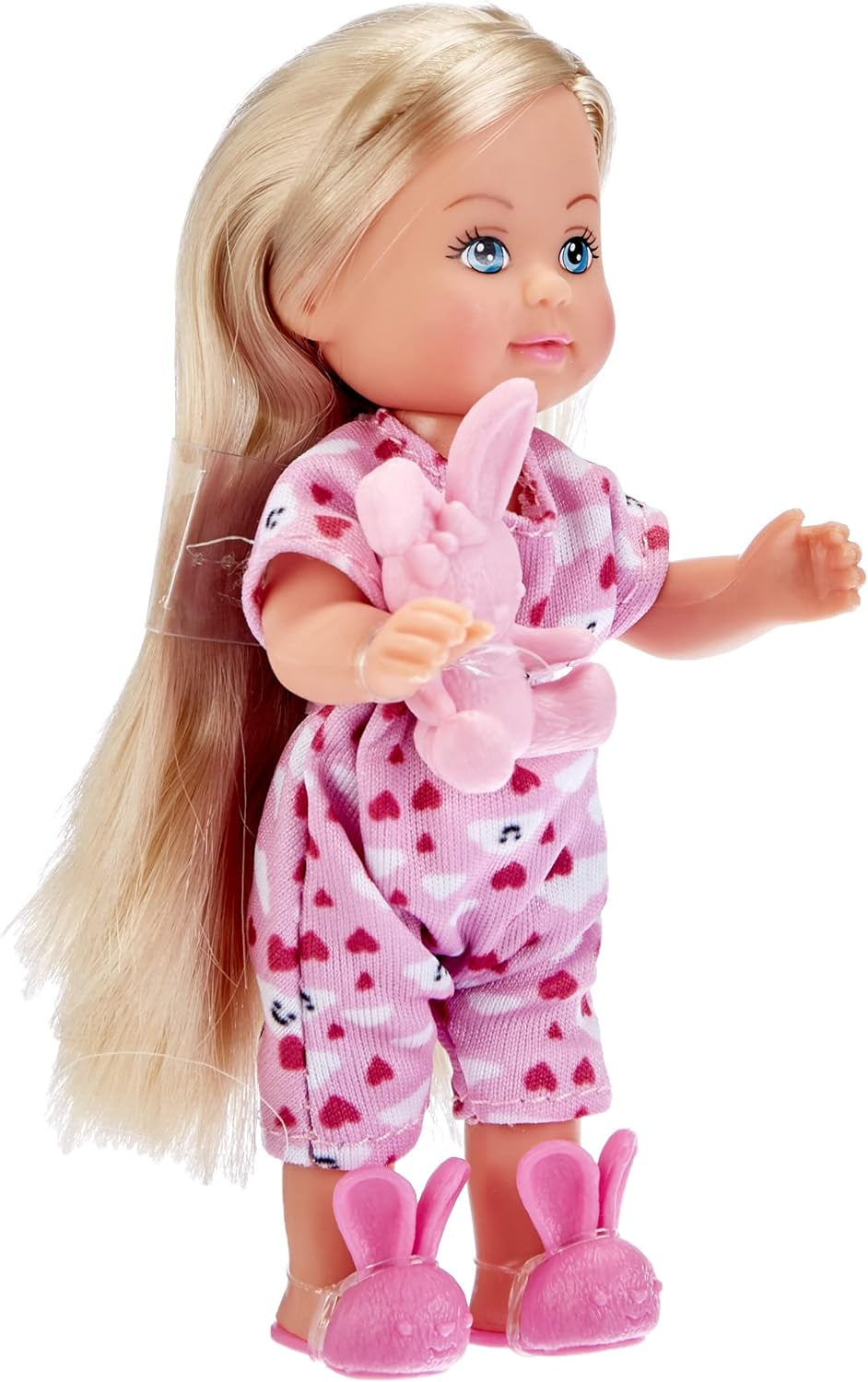 Simba 105733407 - Evi Love Get Well, Puppe mit Windpocken, mit Farbwechsel, inklusive Schwamm zum gesund Machen, mit Bett, Ankleidepuppe, 12cm, für Kinder ab 3 Jahren