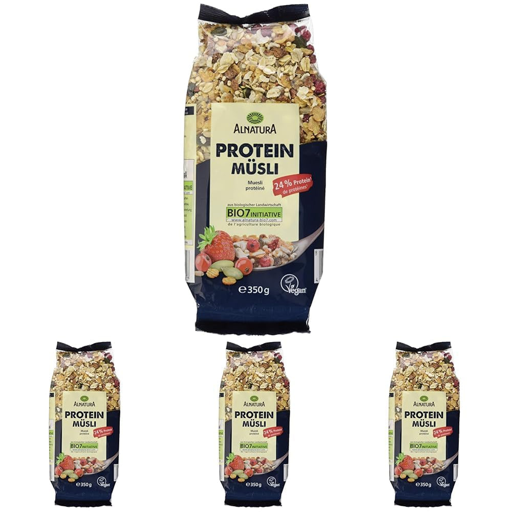 Organiczne musli białkowe, 350g