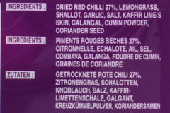 Kogut Currypaste Panang, średni Schärfe, autentyczny thailändisch Kochen, naturalne składniki, wegańskie, halal i bezglutenowe (1 x 50 g)