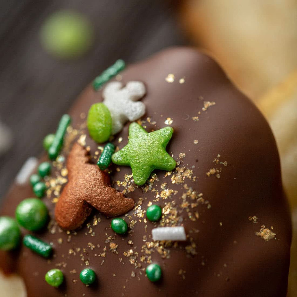 Super Streusel Hohoho, sprinkles cu tematica de Crăciun, 90 grame Sprinkles Naty Shop