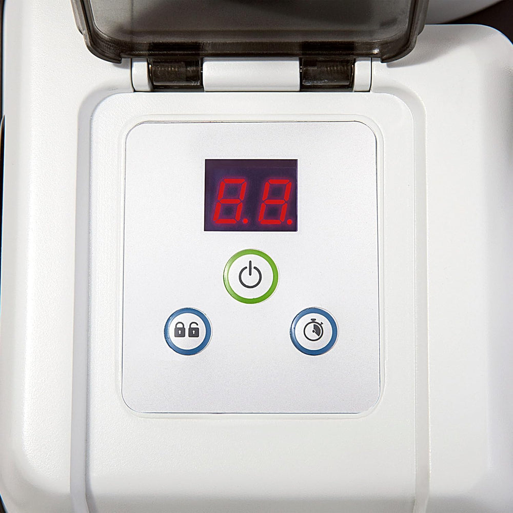 Intex 26642 Krystal Clear pompa z filtrem piaskowym z RCD, przepływ wody 3500 l/h, przepływ systemowy 2000 l/h, tworzywo sztuczne, kolor biały