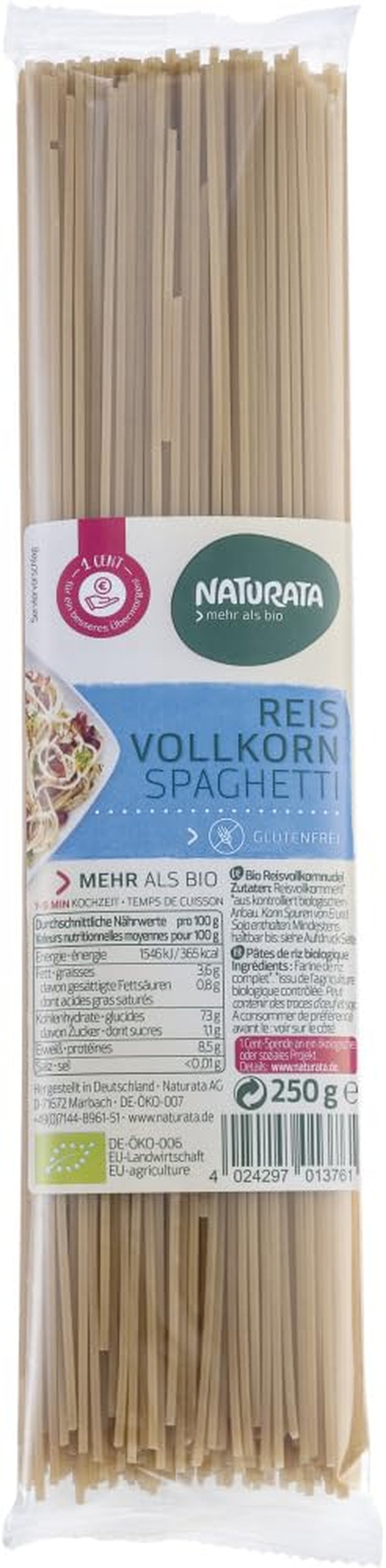 Organiczne penne, cały ryż (1 x 250g)