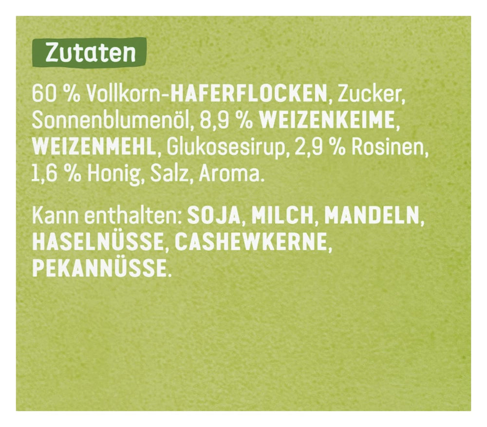 Dr. Oetker Vitalis Classic Crispy Muesli: Duże opakowanie chrupiącego musli śniadaniowego z rodzynkami, 1 opakowanie, 1,5 kg