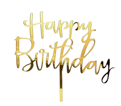 Niejadalna dekoracja, topper, wszystkiego najlepszego z okazji urodzin