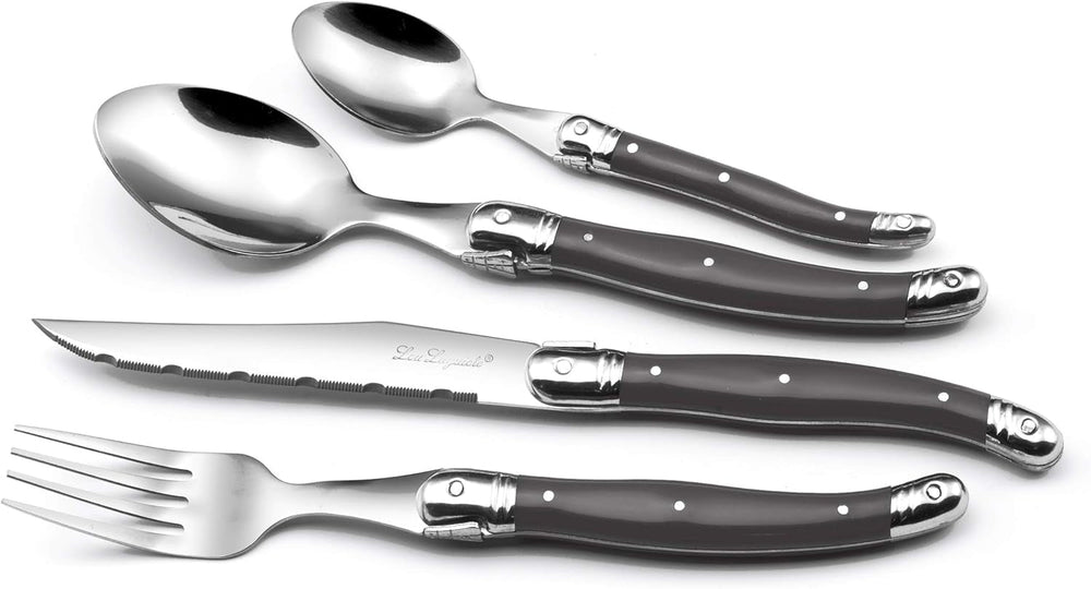 LOU LAGUIOLE TRADITION Zestaw sztućców do steków 24 sztuki Kitchen Naty Shop