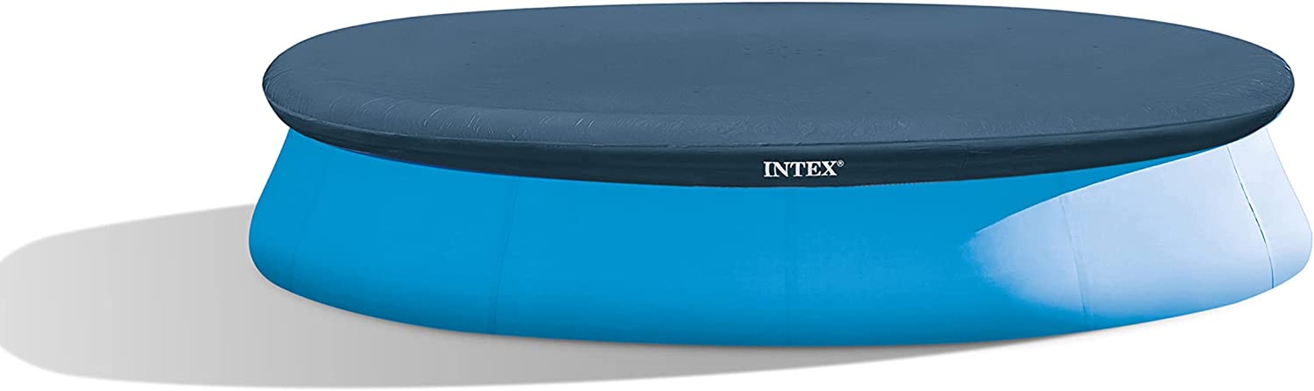 Intex 28021 - Prelată pentru piscină rotundă Easy Set, PVC, albastră, ⌀ 305 cm