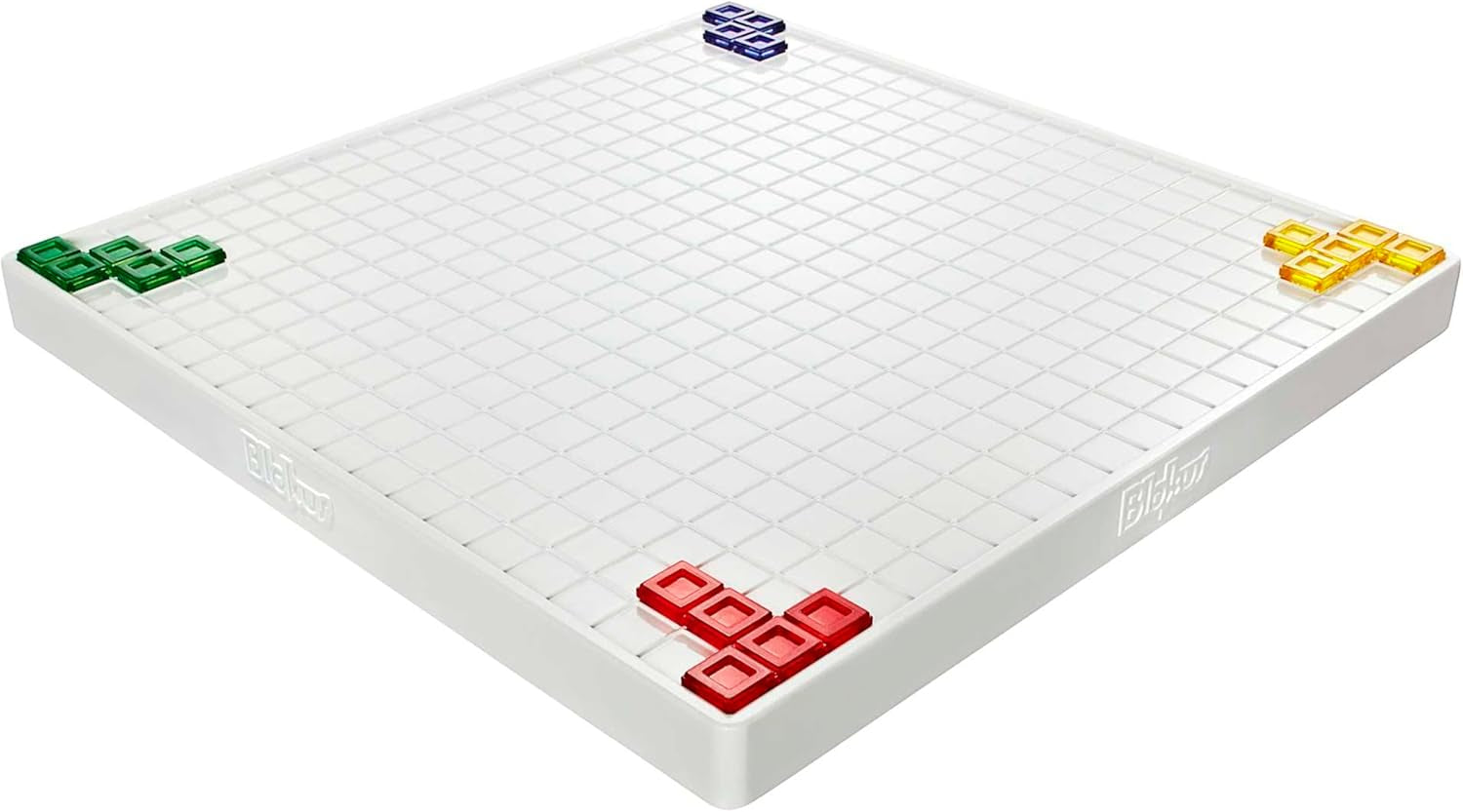Mattel Games Blokus Game, rodzinna gra planszowa, gra strategiczna, 2-4 graczy, gra imprezowa, wiek 7+, BJV44