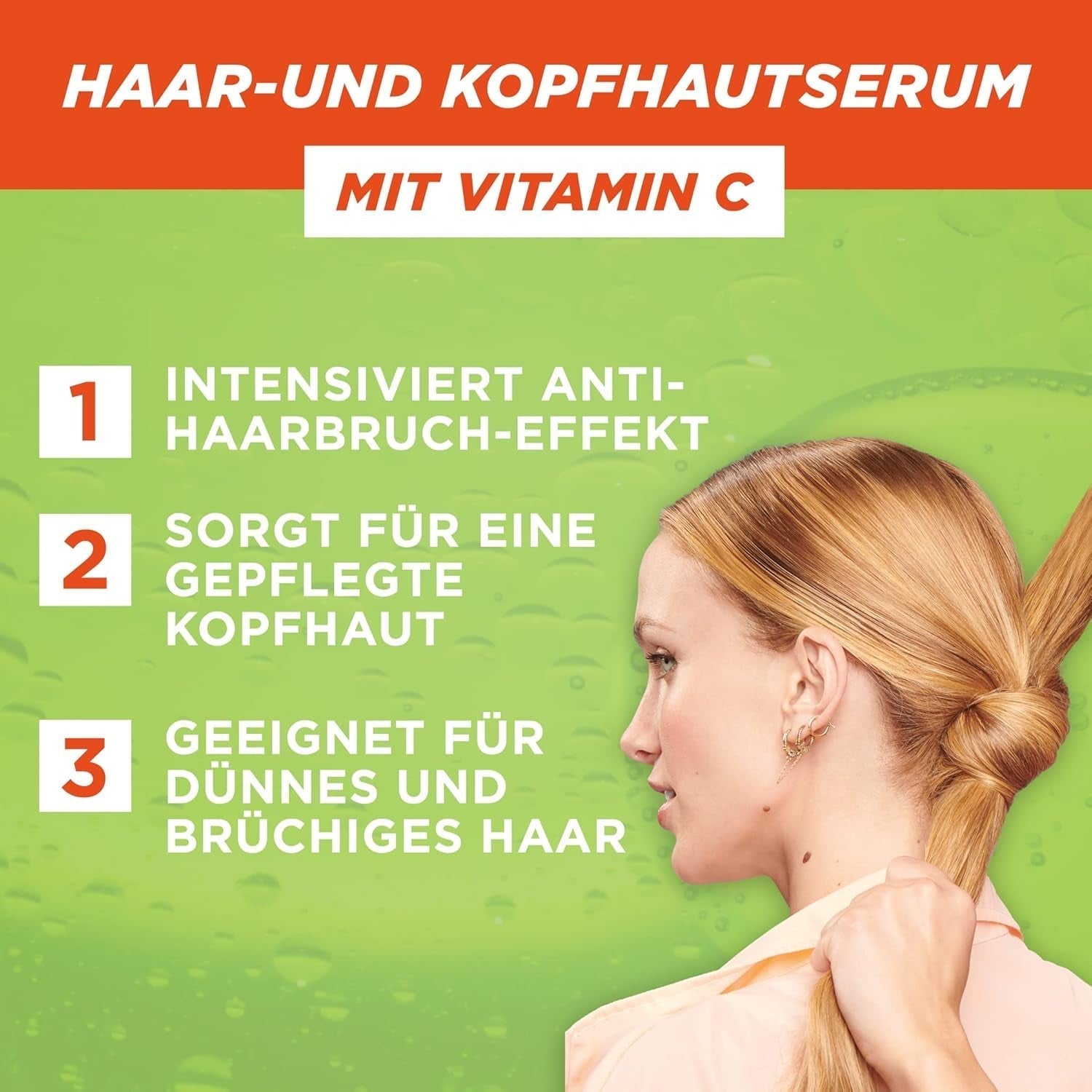 Garnier Serum wzmacniające do przerzedzających się włosów i skóry głowy Skuteczne przeciw wypadaniu włosów 2 x 125ml Garnier Hair Care