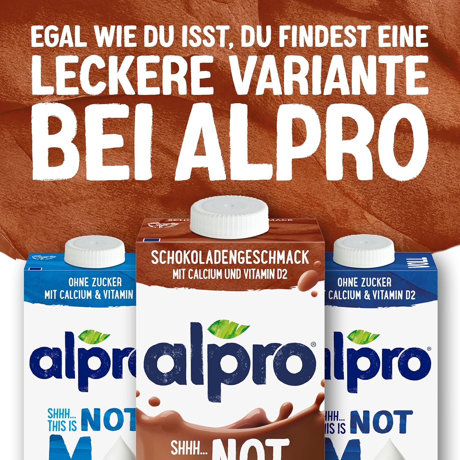 Alpro Napój Sojowy Waniliowy - Wegański, Bez laktozy, Z Witaminami