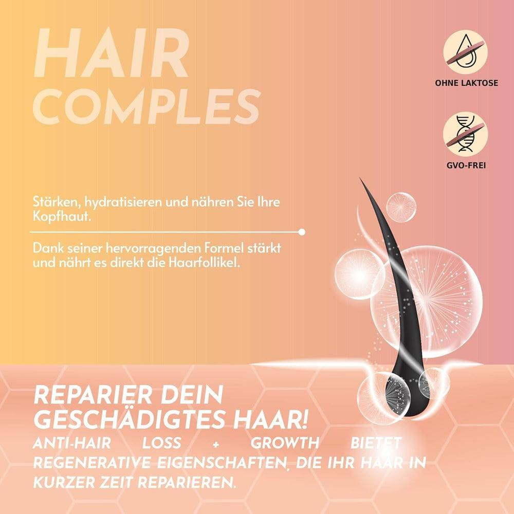 Healthy Fusion Haircomplex skuteczny przeciw wypadaniu włosów, 30 kapsułek Pielęgnacja włosów Naty Shop