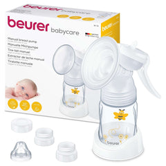 Pielęgnacja dziecka Beurer, Laktator ręczny, W zestawie butelka z systemem antykolkowym Akcesoria Żywność i karmienie piersią Sklep Bebe Naty