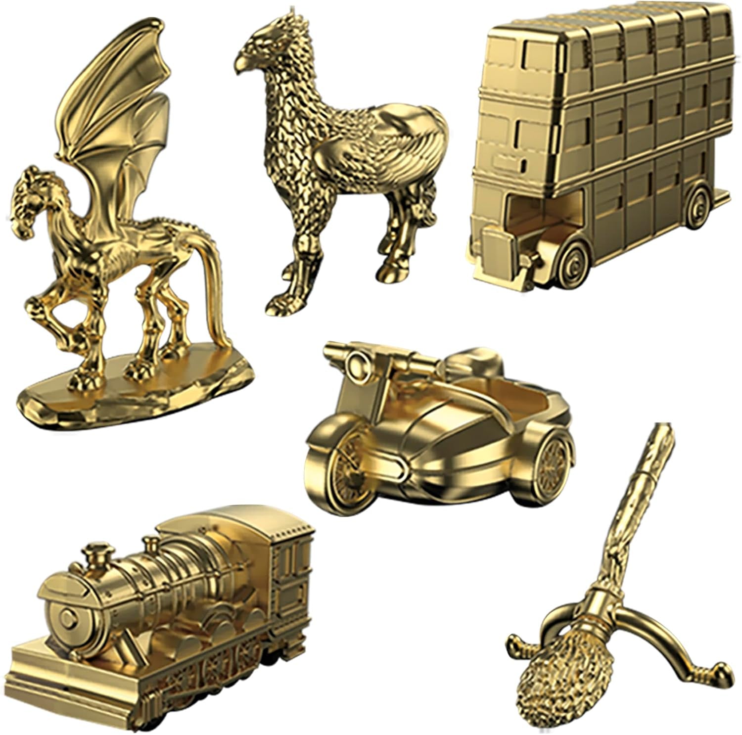 Joc de societate Monopoly Harry Potter Edition, joc de familie pentru 2 până la 6 jucători, cu vârsta de 8 ani și peste - versiune germană