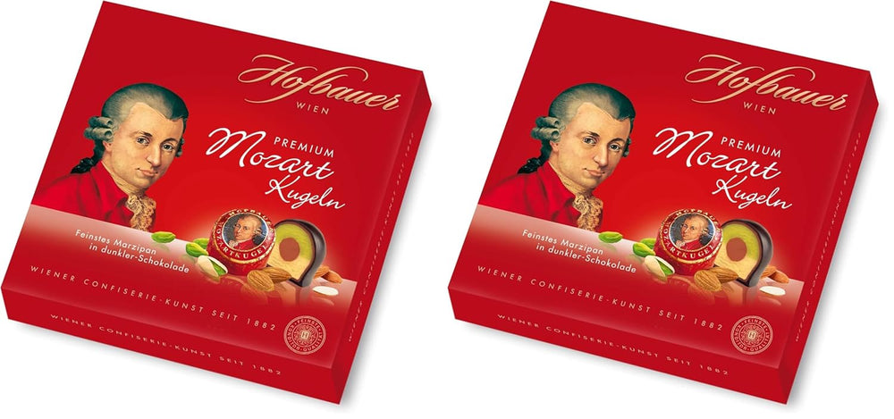 Hofbauer Vienna, Mozartkugeln 200 g, gorzka czekolada