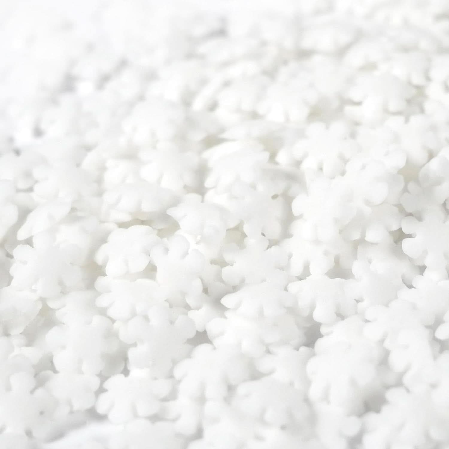 Streusel Hero, posypka płatkami śniegu, różne ilości. Posypka Naty Shop 40 gramów