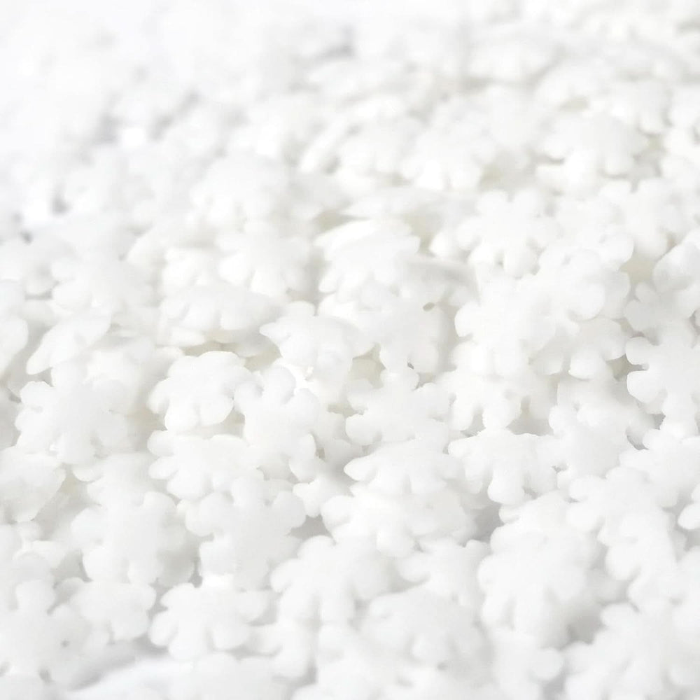 Streusel Hero, posypka płatkami śniegu, różne ilości. Posypka Naty Shop 40 gramów