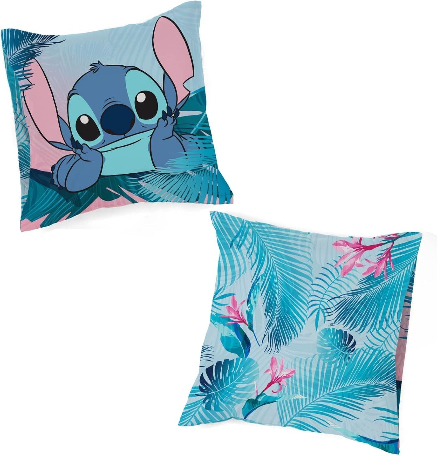 Komplet pościeli dla dzieci Lilo i Stich Kwiatowa Pościel - dziecięca Naty Shop