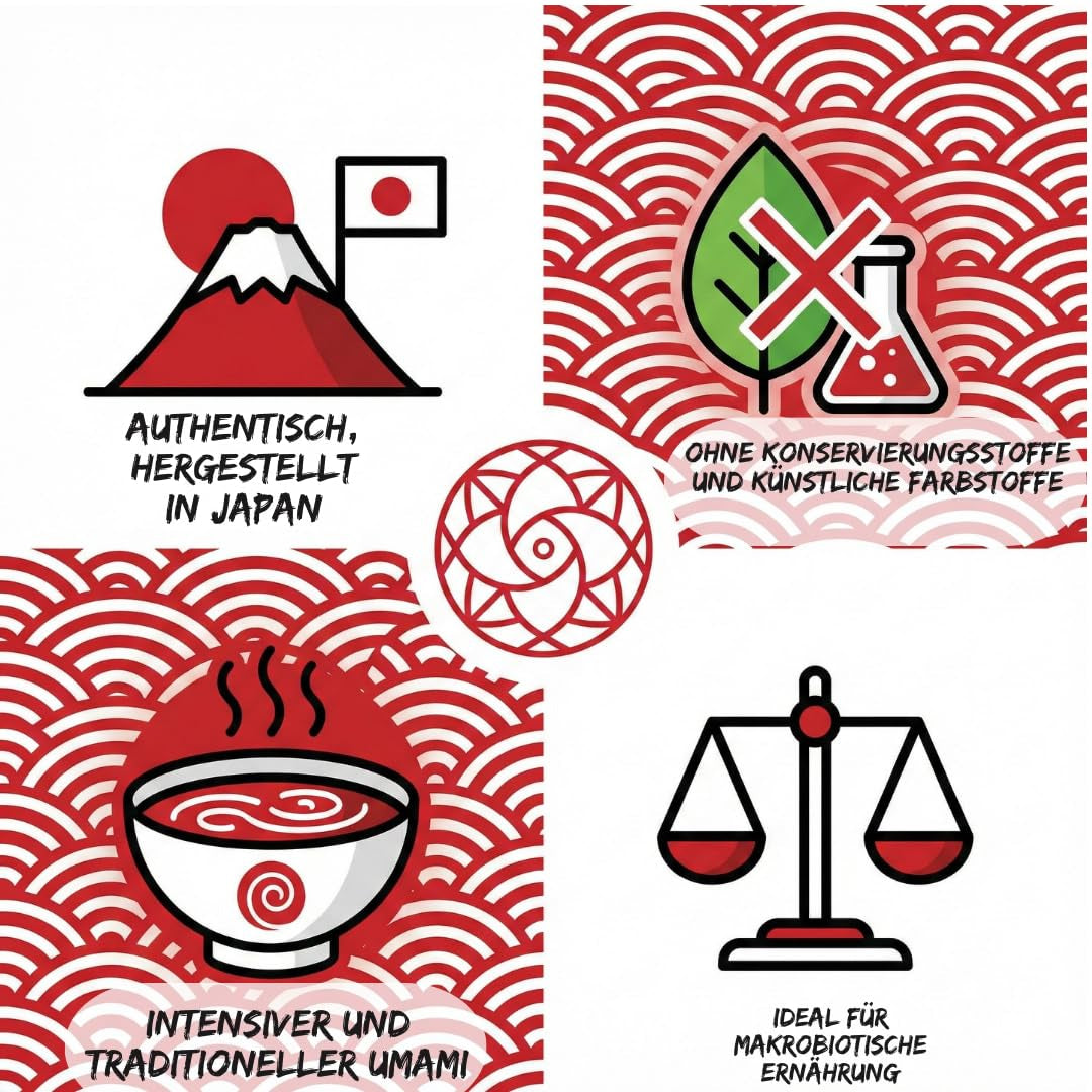 Japanische Umeboshi-Pasta, Fermentierte Pflaumen mit Shiso, 150 g