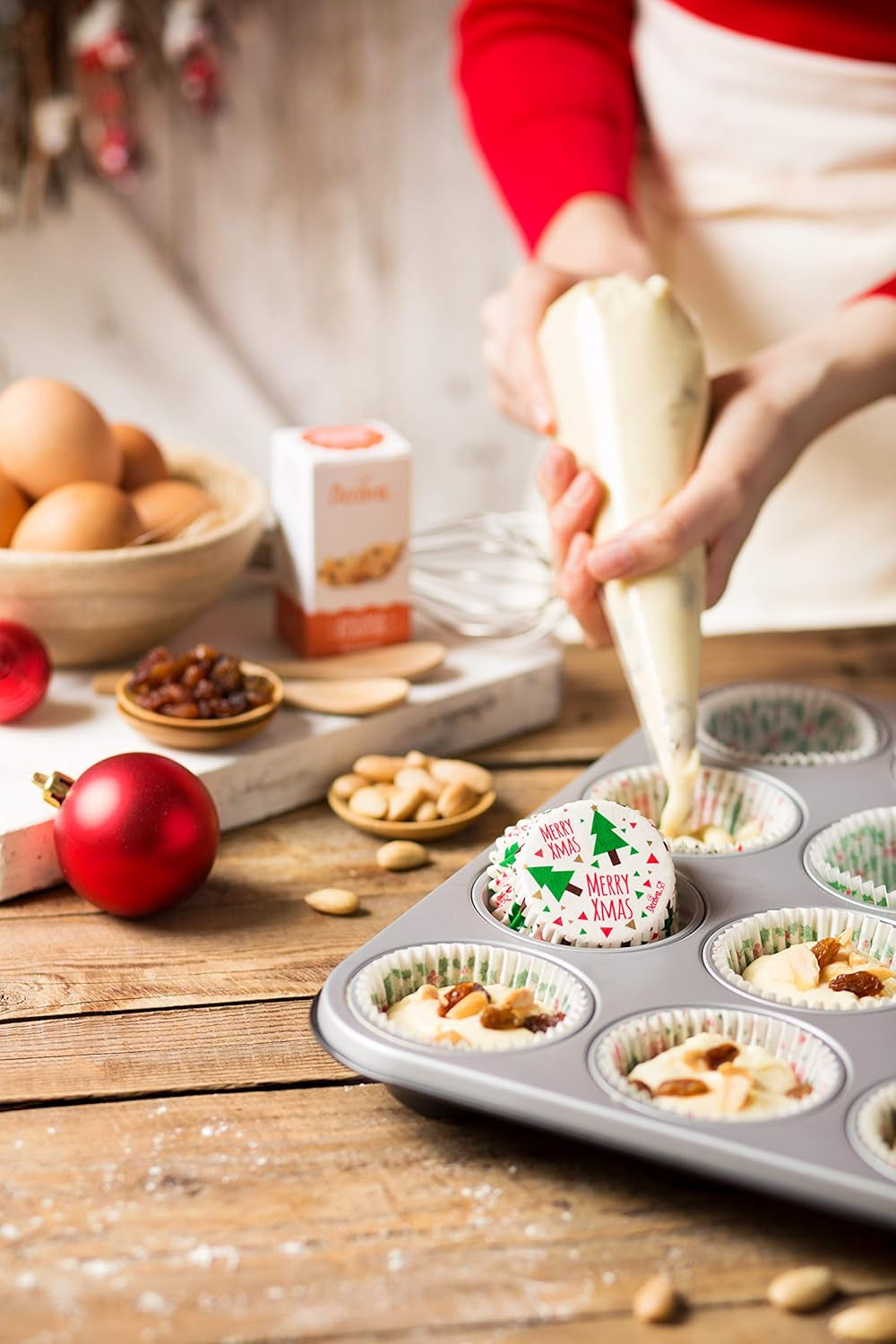 0062750 blacha do pieczenia na 12 muffinów Formy i blachy do pieczenia Naty Shop