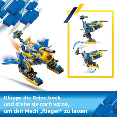 LEGO Sonic the Hedgehog Cyclone kontra. Metal Sonic — kolekcjonerska zabawka Mechy z 2 minifigurkami z gier wideo — pomysł na prezent dla chłopców i dziewcząt od 8. roku życia oraz nastoletnich fanów gier 77002 Zestawy do budowania Besuche den LEGO-Store